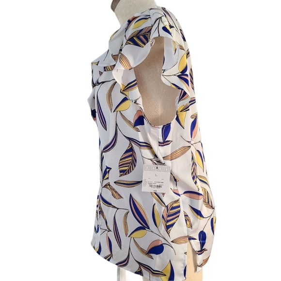 Liz Claiborne Vneck Blouse, size L - Picture 8 of 10